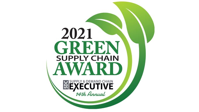 SDCE Recognizes CLS with 2021 Green Supply Chain Award